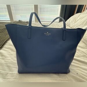 Kate Spade Navy Blue Tote Bag